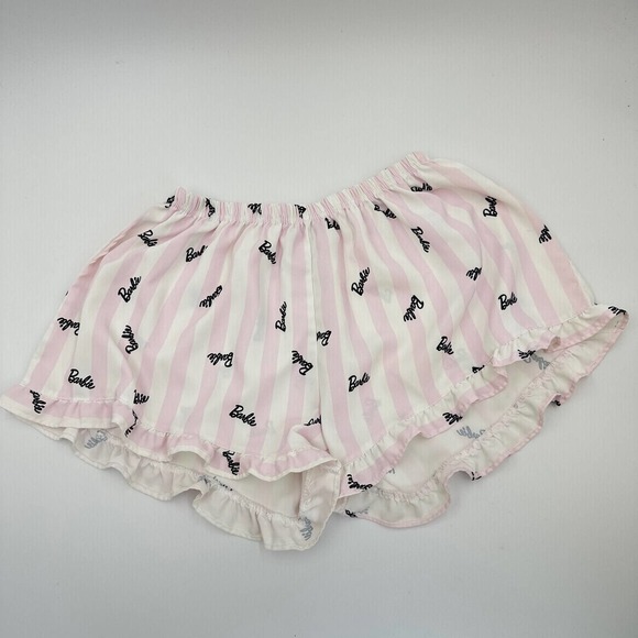 Barbie Ruffle Lounge Shorts Size Small - Picture 7 of 10